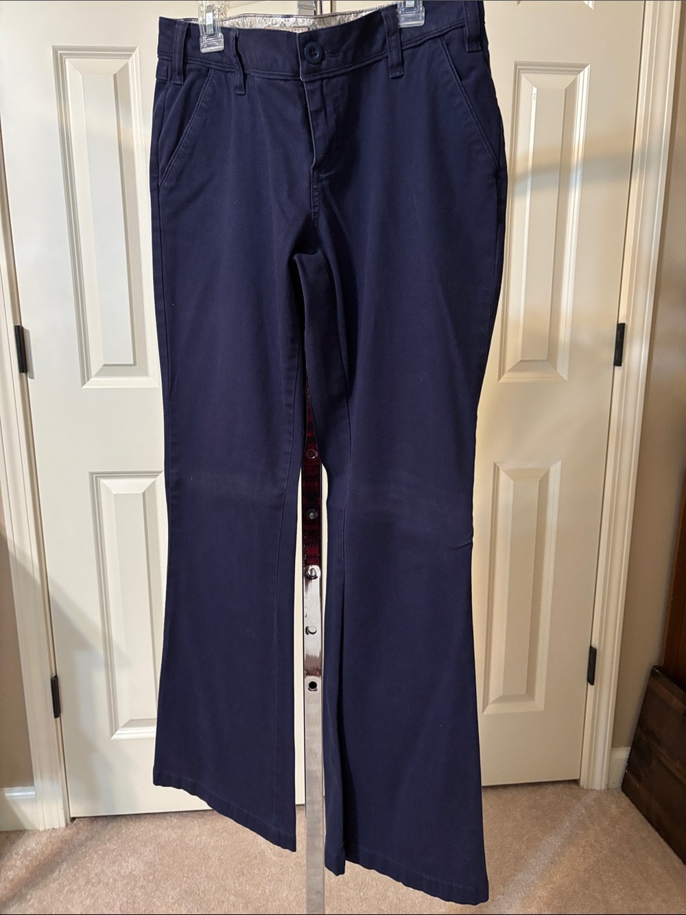 Arizona Jean Company Navy Boot-Cut Flare Pants